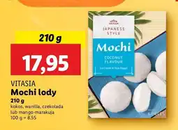 Lidl Lody mochi wanilia Vitasia japan oferta