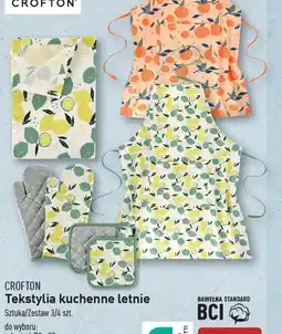 ALDI Tekstylia kuchenne letnie Crofton oferta