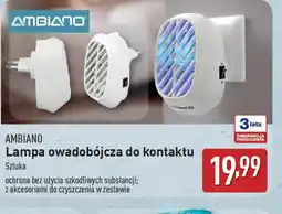 ALDI Lampa owadobójcza do kontaktu Ambiano oferta