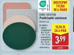 ALDI Podkładki stołowe Home Creation oferta