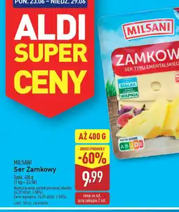 ALDI Ser Zamkowy Milsani oferta
