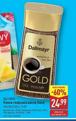 ALDI Kawa rozpuszczalna Dallmayr Gold oferta