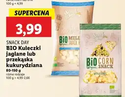 Lidl Chrupki jaglane bio Snack day oferta