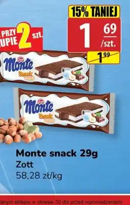 API MARKET Monte snack oferta