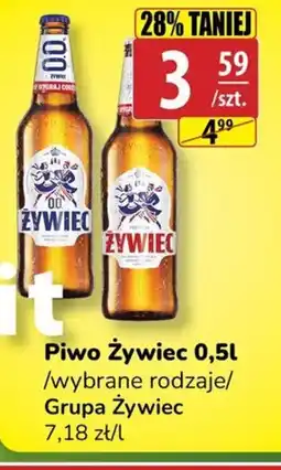 API MARKET Piwo Zywiec oferta