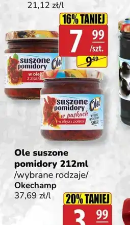 API MARKET Ole suszone pomidory oferta