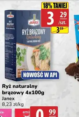 Ryż naturalny brązowy Janex