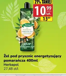 API MARKET Zel pod prysznic energetyzujący pomarańcza Herbapol oferta