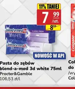 API MARKET Pasta do zębów blend-a-med 3d white oferta