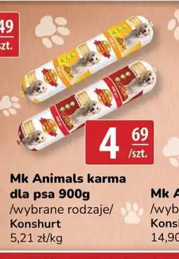 API MARKET Mk Animals karma dla psa oferta
