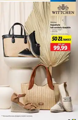 Lidl Sandały 37-40 Wittchen oferta