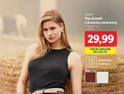 Lidl Top damski rozm. s-l Esmara oferta