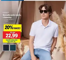 Lidl Koszulka polo m-xxl Livergy oferta