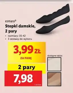 Lidl Stopki damskie 35-42 Esmara oferta