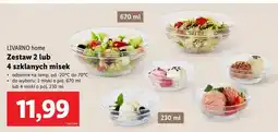 Lidl Miseczki 230 ml Livarno Home oferta