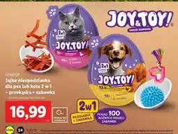 Lidl Jajko niespodzianka dla kota Joy&Toy! oferta