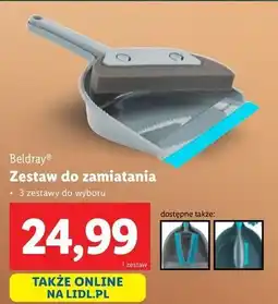Lidl Zestaw do zamiatania Beldray oferta