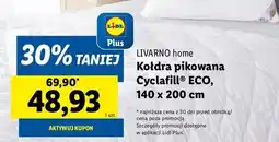 Lidl Kołdra pikowana 140 x 200 cm Livarno Home oferta