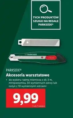 Lidl Ostrza do nożyka Parkside oferta