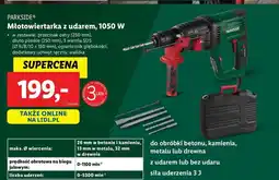 Lidl Młotowiertarka z udarem 1050w Parkside oferta