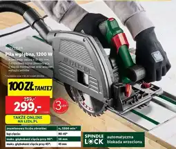 Lidl Piła wgłębna 1200w z szyną prowadzącą Parkside oferta