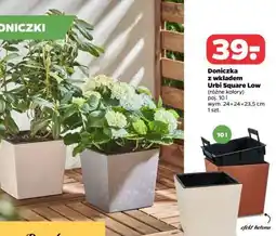 Netto Doniczka z wkładem Urbi Square Low oferta