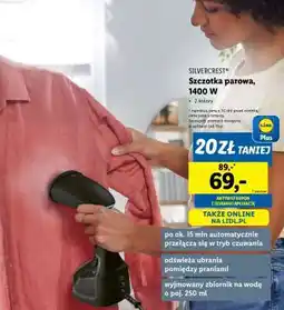 Lidl SILVERCREST Szczotka parowa, 1400 W oferta