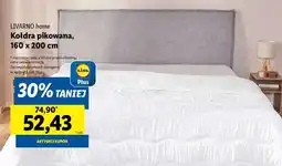 Lidl LIVARNO home Kołdra pikowana, 160 x 200 cm oferta