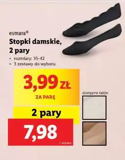 Lidl Esmara Stopki damskie, 2 pary oferta