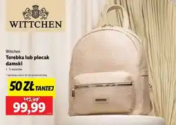 Lidl Torebka lub plecak damski oferta