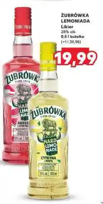 Kaufland ŻUBRÓWKA LEMONIADA oferta