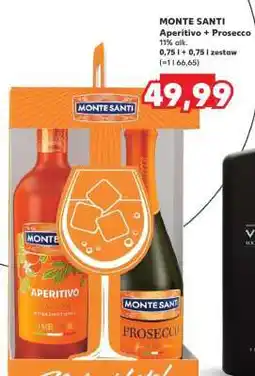 Kaufland MONTE SANTI Aperitivo + Prosecco oferta
