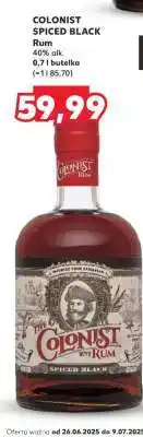 Kaufland COLONIST SPICED BLACK oferta