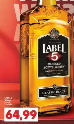Kaufland LABEL 5 oferta