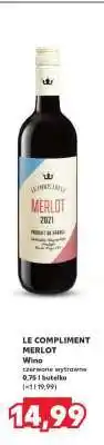 Kaufland LE COMPLIMENT MERLOT oferta