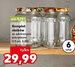 Kaufland Komplet słoików oferta