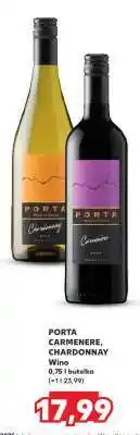 Kaufland PORTA CARMENERE, CHARDONNAY oferta