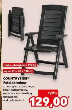 Kaufland COUNTRYSIDE Fotel składany oferta