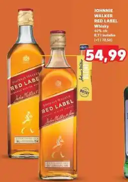 Kaufland JOHNNIE WALKER RED LABEL oferta