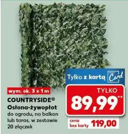 Kaufland COUNTRYSIDE Osłona żywopłot oferta