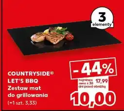 Kaufland COUNTRYSIDE LET’S BBQ Zestaw mat do grillowania oferta