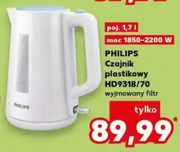 Kaufland PHILIPS Czajnik plastikowy HD9318/70 oferta