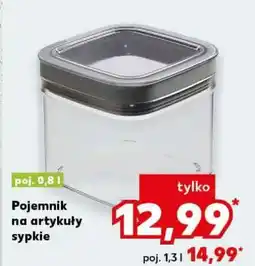 Kaufland Pojemnik na artykuły sypkie oferta