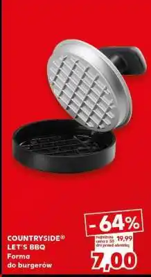 Kaufland COUNTRYSIDE LET’S BBQ Forma do burgerów oferta