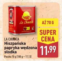 ALDI LA CHINATA Hiszpańska papryka wędzona słodka oferta
