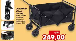 Kaufland LANDMANN Wózek plażowy oferta