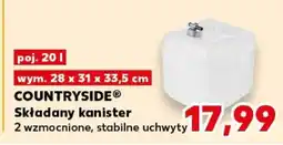 Kaufland COUNTRYSIDE Składany kanister oferta