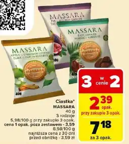 Carrefour Market Ciastka MASSARA oferta