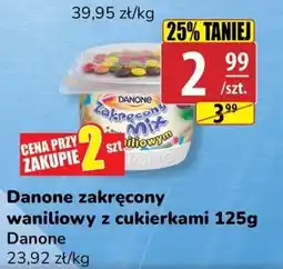 API MARKET Danone zakręcony waniliowy z cukierkami oferta