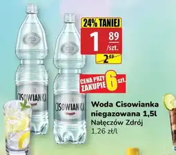 API MARKET Woda Cisowianka Nałęczów Zdrój oferta